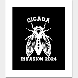 Cicada Invasion Tour 2024 Cicadageddon Event Posters and Art